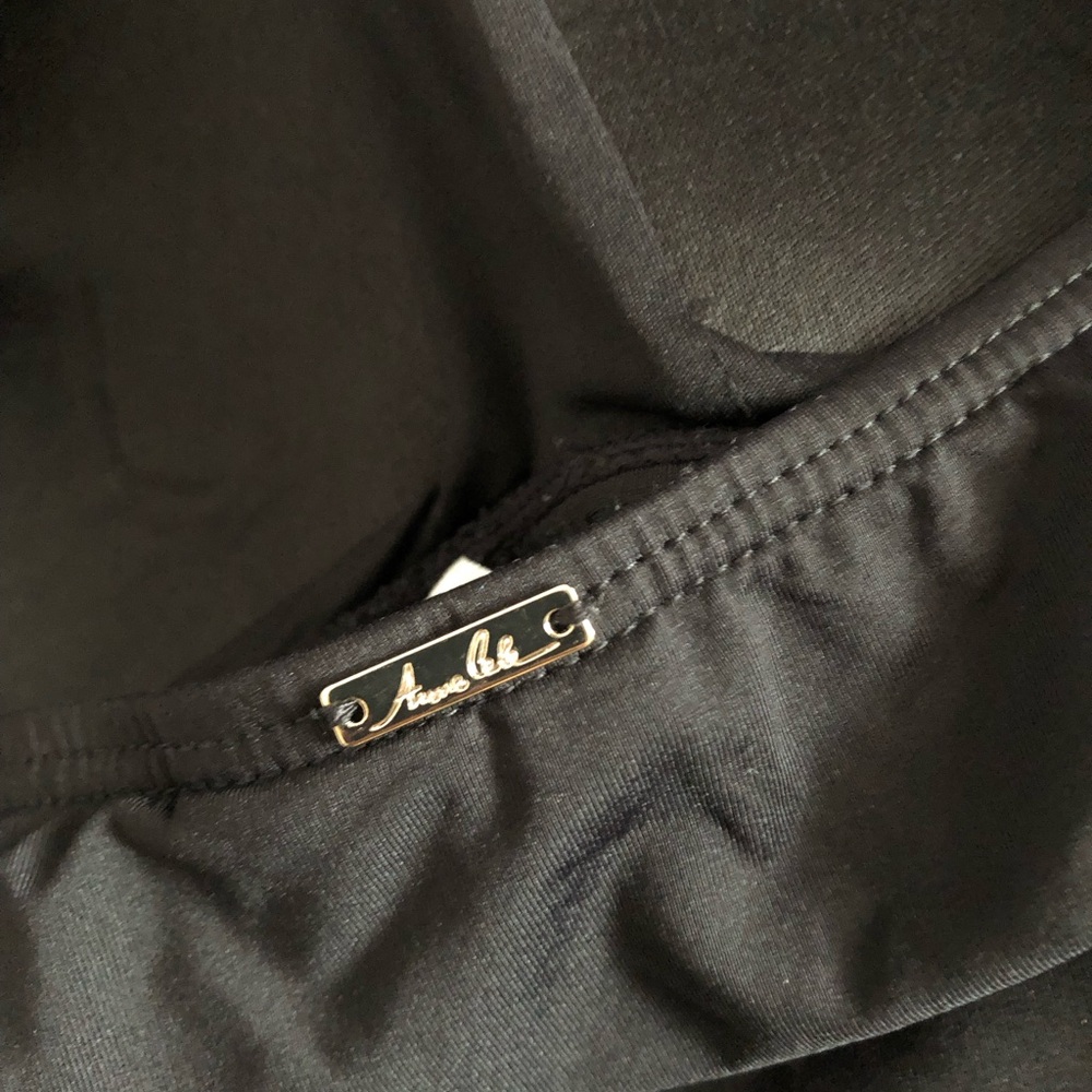 Anne Cole Strapless Black One-Piece Swimsuit - Picture 5 of 6